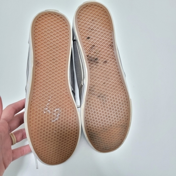 Vans Gray Canvas Low Pro Sneakers - Picture 7 of 10